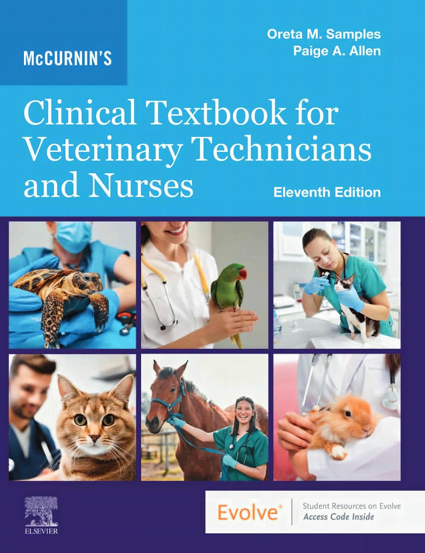 McCurnins Clinical Textbook for Veterinary Technicians and Nurses, 11th Edition.zip