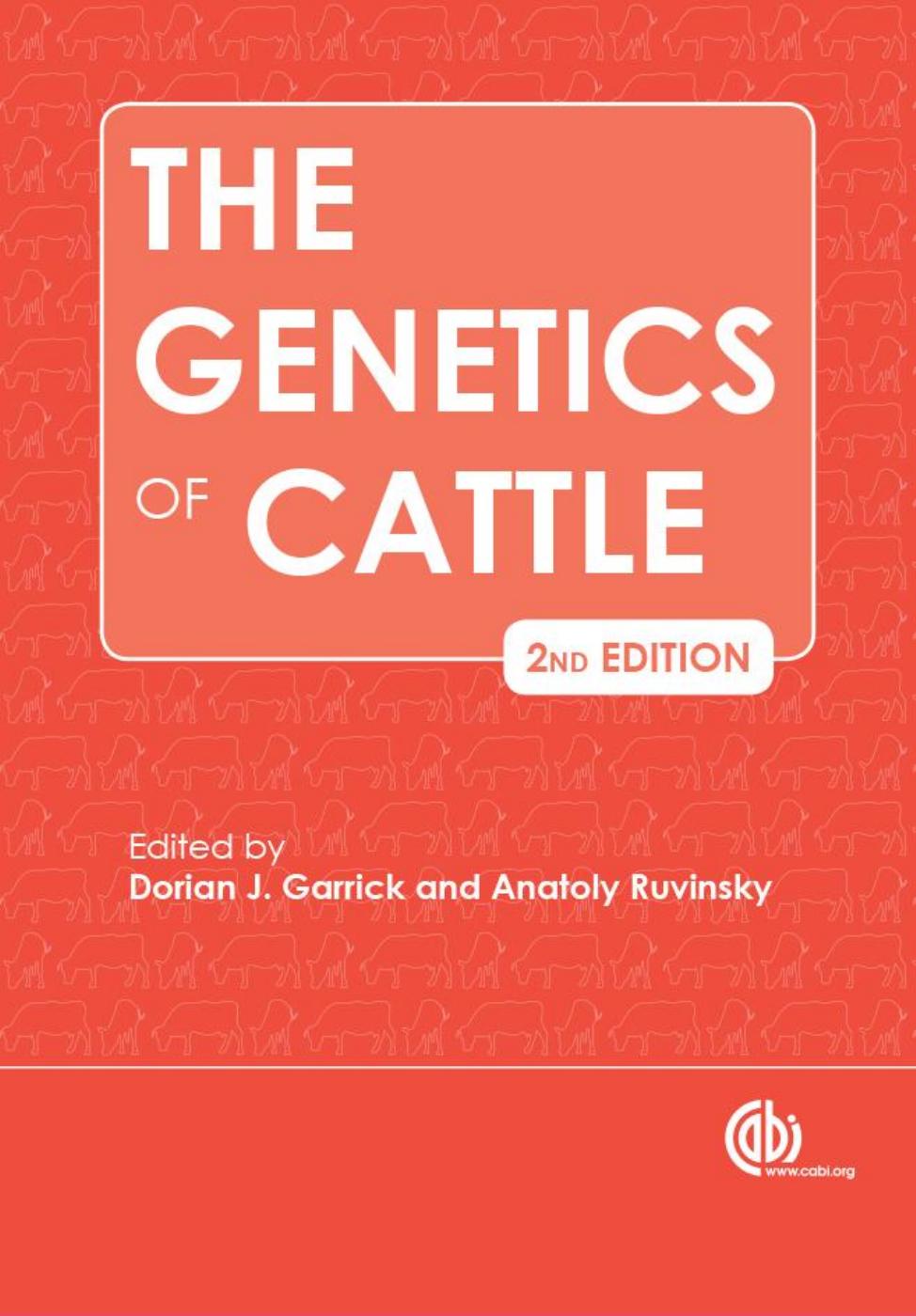 The Genetics of Cattle, 2nd Edition