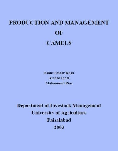 Production And Management Of Camels