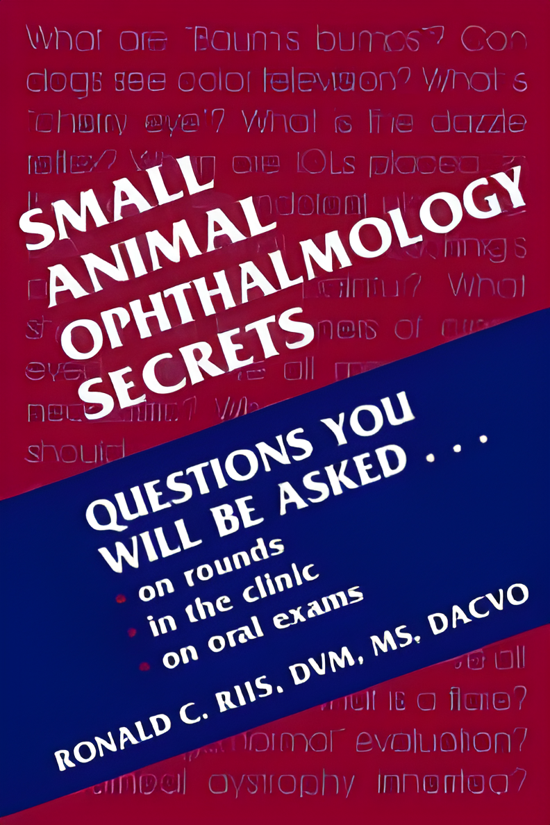 Small Animal Ophthalmology Secrets - Original Cover