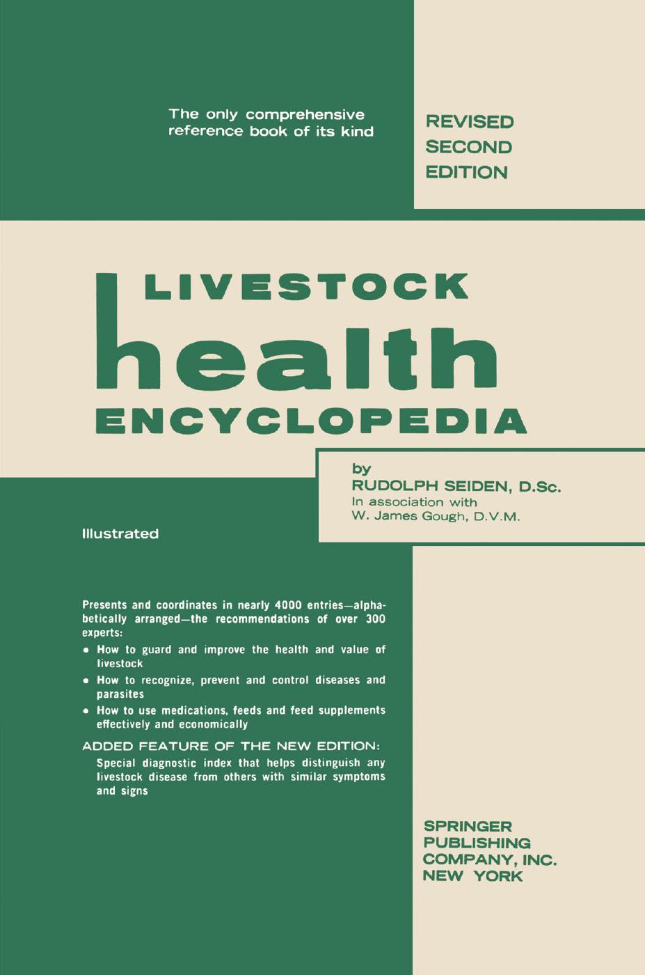 Livestock Health Encyclopedia, 2nd Edition