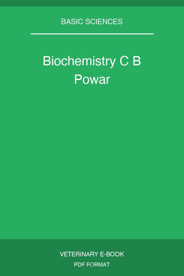 Biochemistry C B Powar