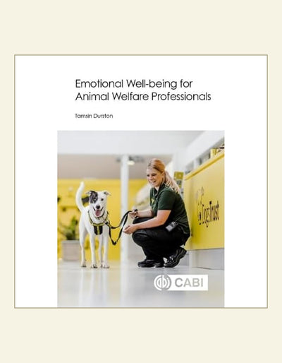 Emotional Well Being For Animal Welfare Professionals — front cover