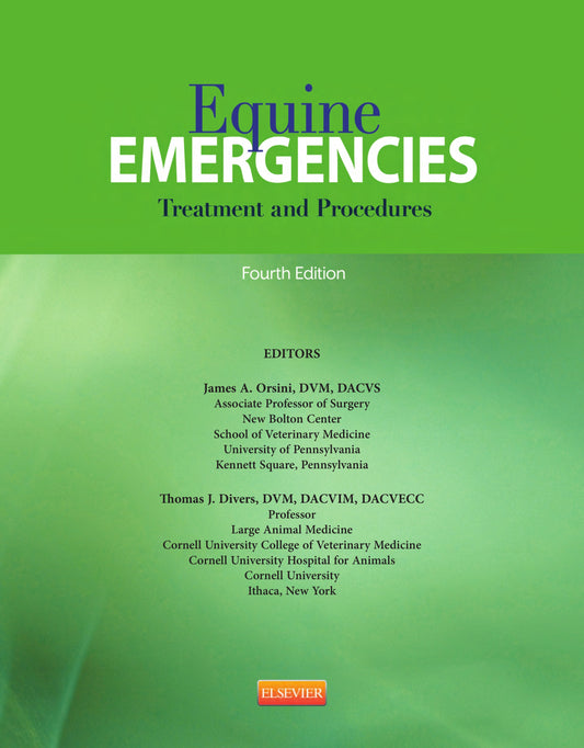 Equine Emergenciestreatment And Procedures 4Th Edition