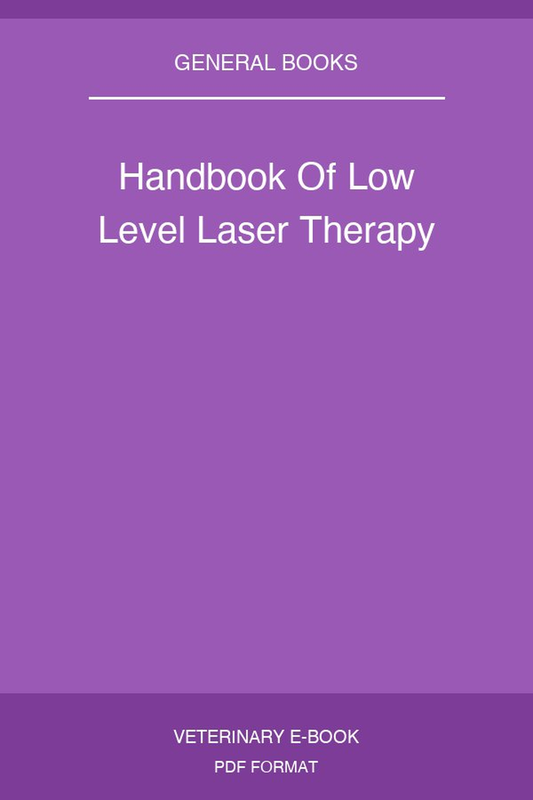 Handbook Of Low Level Laser Therapy