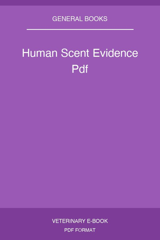 Human Scent Evidence