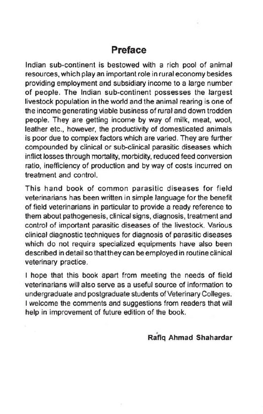 Look Inside page 7 - A Hand Book Of Common Parasitic Diseases Of The Livestock For Field Veterinarian