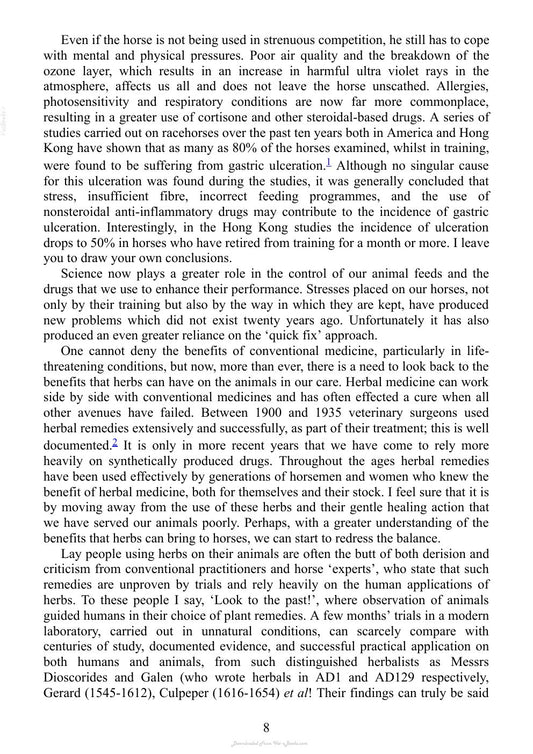 Look Inside page 9 - A Modern Horse Herbal