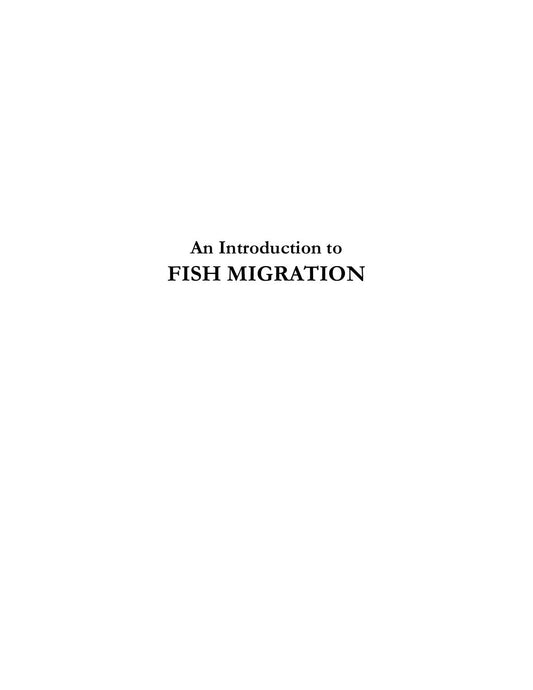 Look Inside sample page 2 - An Introduction to Fish Migration