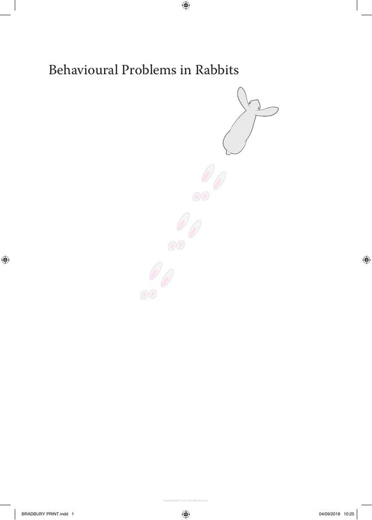 Look Inside sample page 2 - Behavioural Problems In Rabbits A Clinical Approach