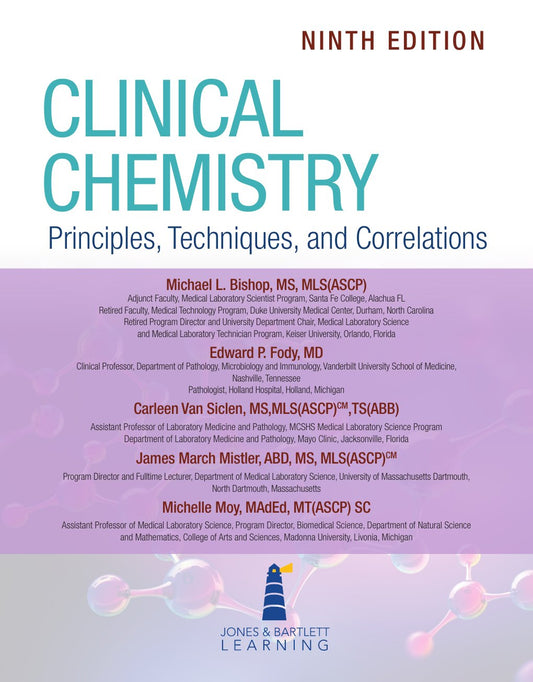 Look Inside page 2 - Clinical Chemistry Principles Techniques And Correlations 9Th Edition