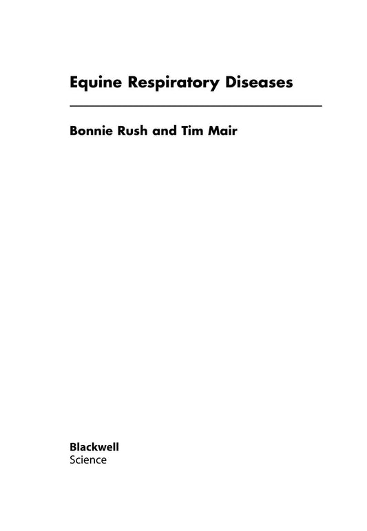 Look Inside sample page 2 - Equine Respiratory Diseases