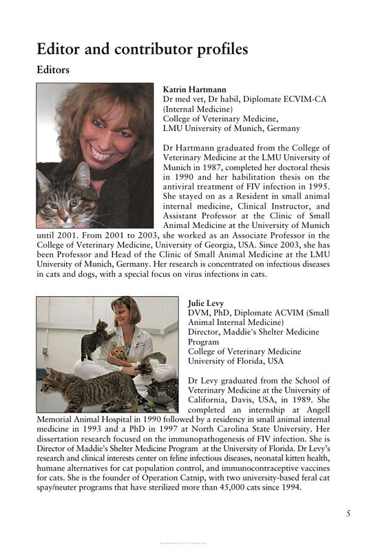 Look Inside page 6 - Feline Infectious Diseases Self Assessment Color Review