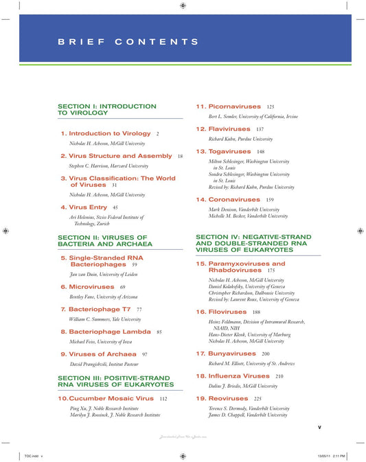 Look Inside page 5 - Fundamentals Of Molecular Virology 2Nd Edition
