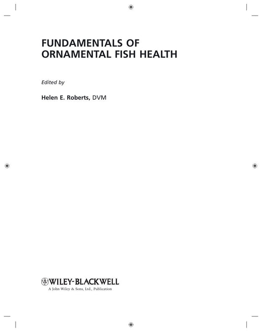 Look Inside sample page 2 - Fundamentals Of Ornamental Fish Health