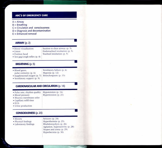 Look Inside page 2 - Handbook Of Small Animal Toxicology And Poisonings