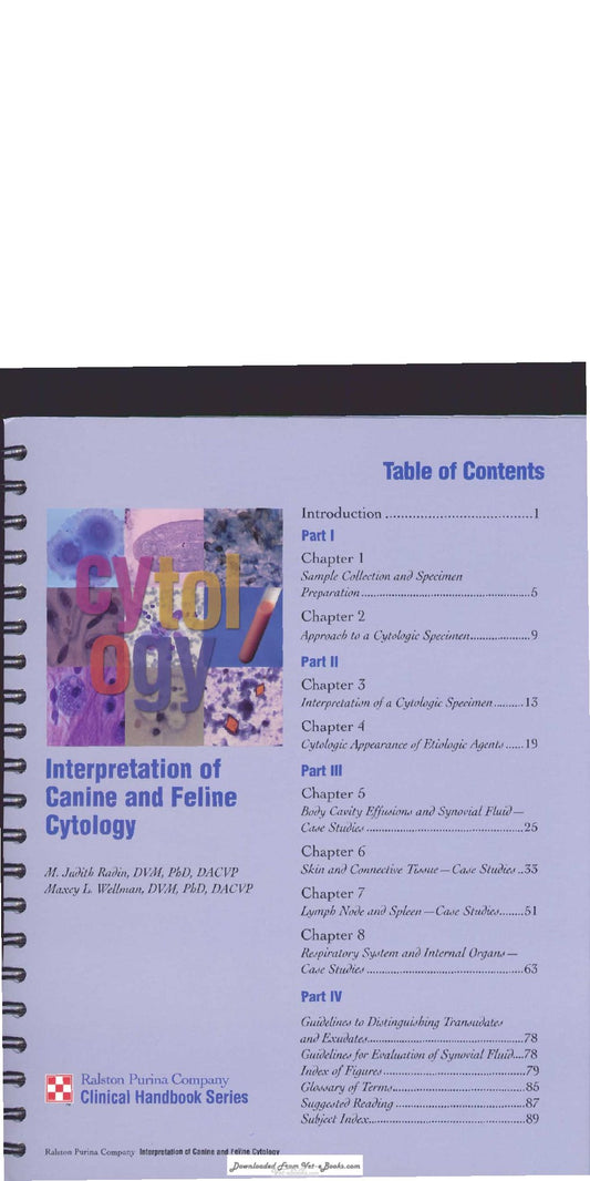 Look Inside page 2 - Interpretation Of Canine And Feline Cytology