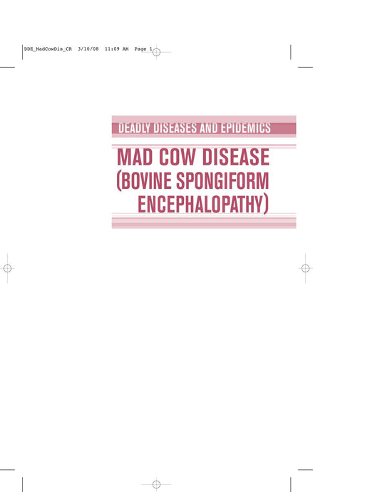 Look Inside sample page 2 - Mad Cow Disease Bovine Spongiform Encephalopathy
