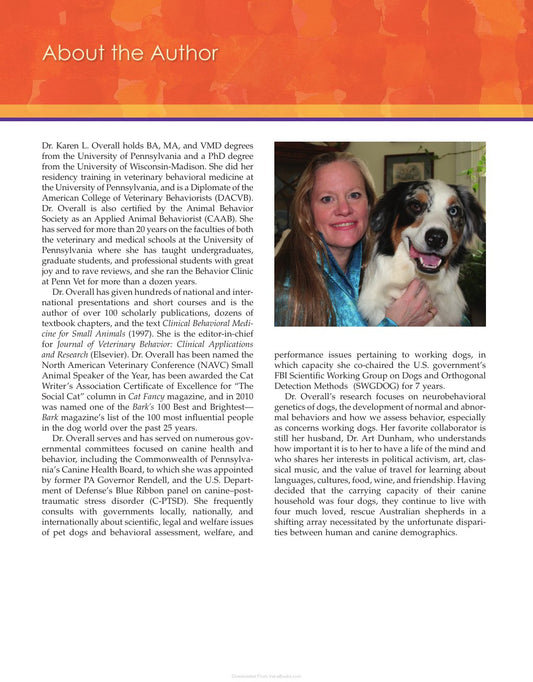 Look Inside page 3 - Manual Of Clinical Behavioral Medicine For Dogs And Cats