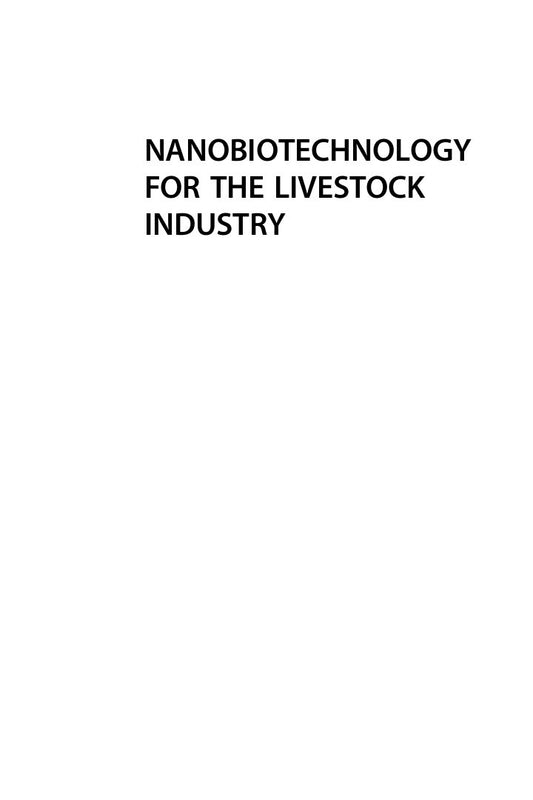 Look Inside sample page 2 - Nanobiotechnology For The Livestock Industry