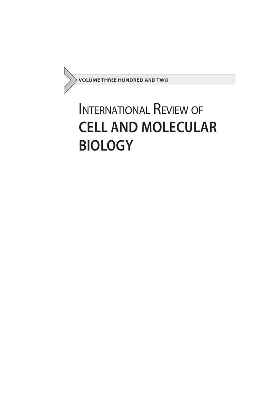 International Review Of Cell And Molecular Biology Volume 302