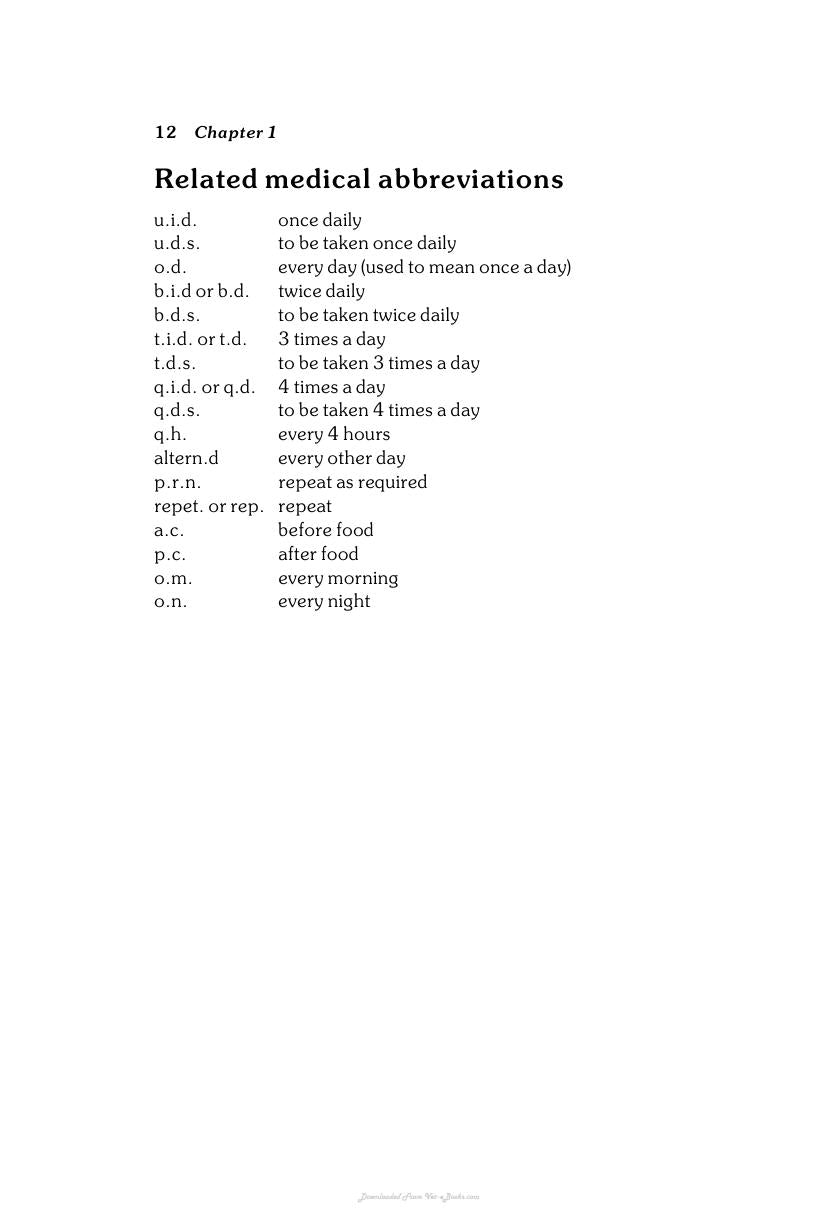 Calculations For Veterinary Nurses