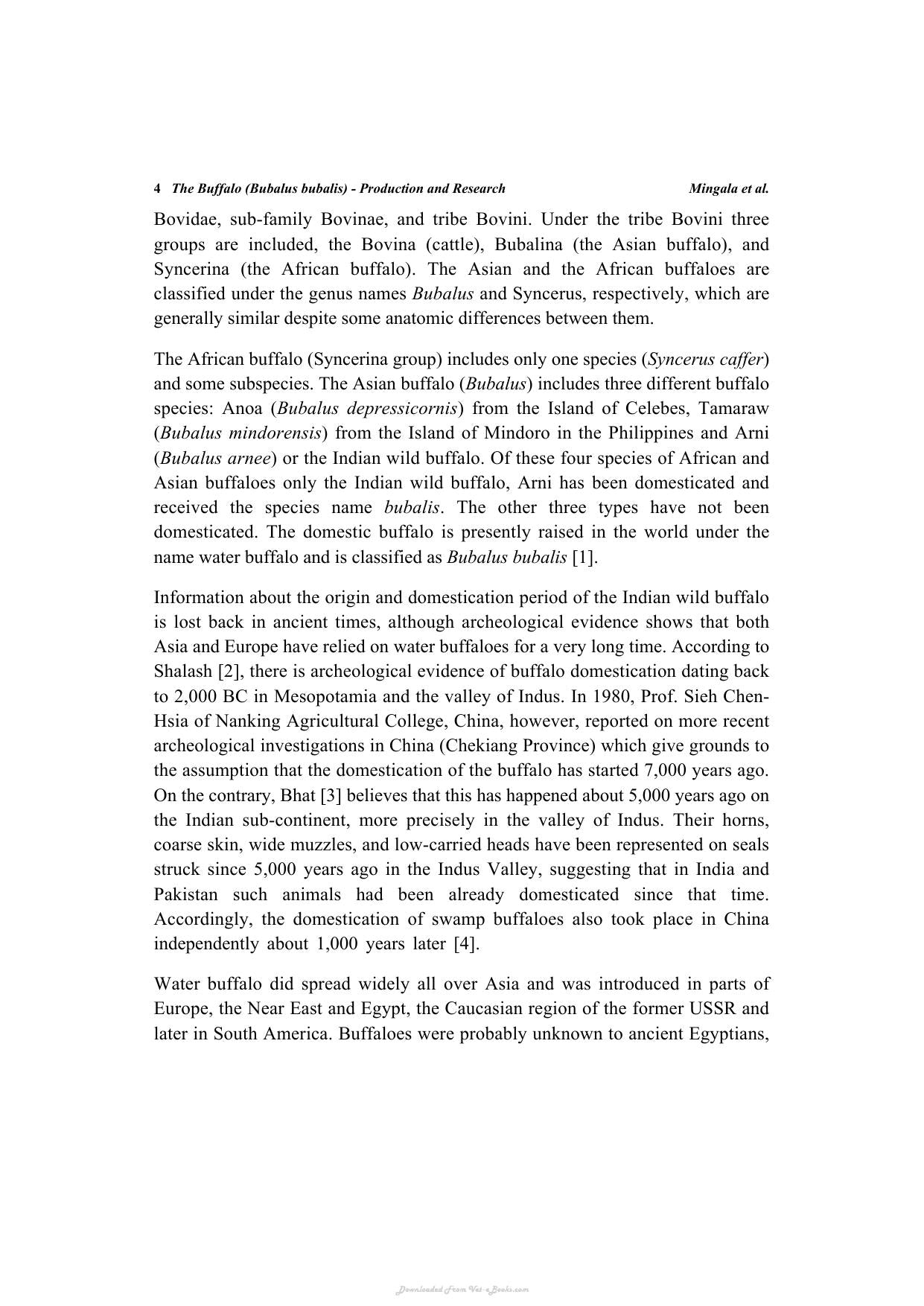 The Buffalo Bubalus Bubalis Production And Research