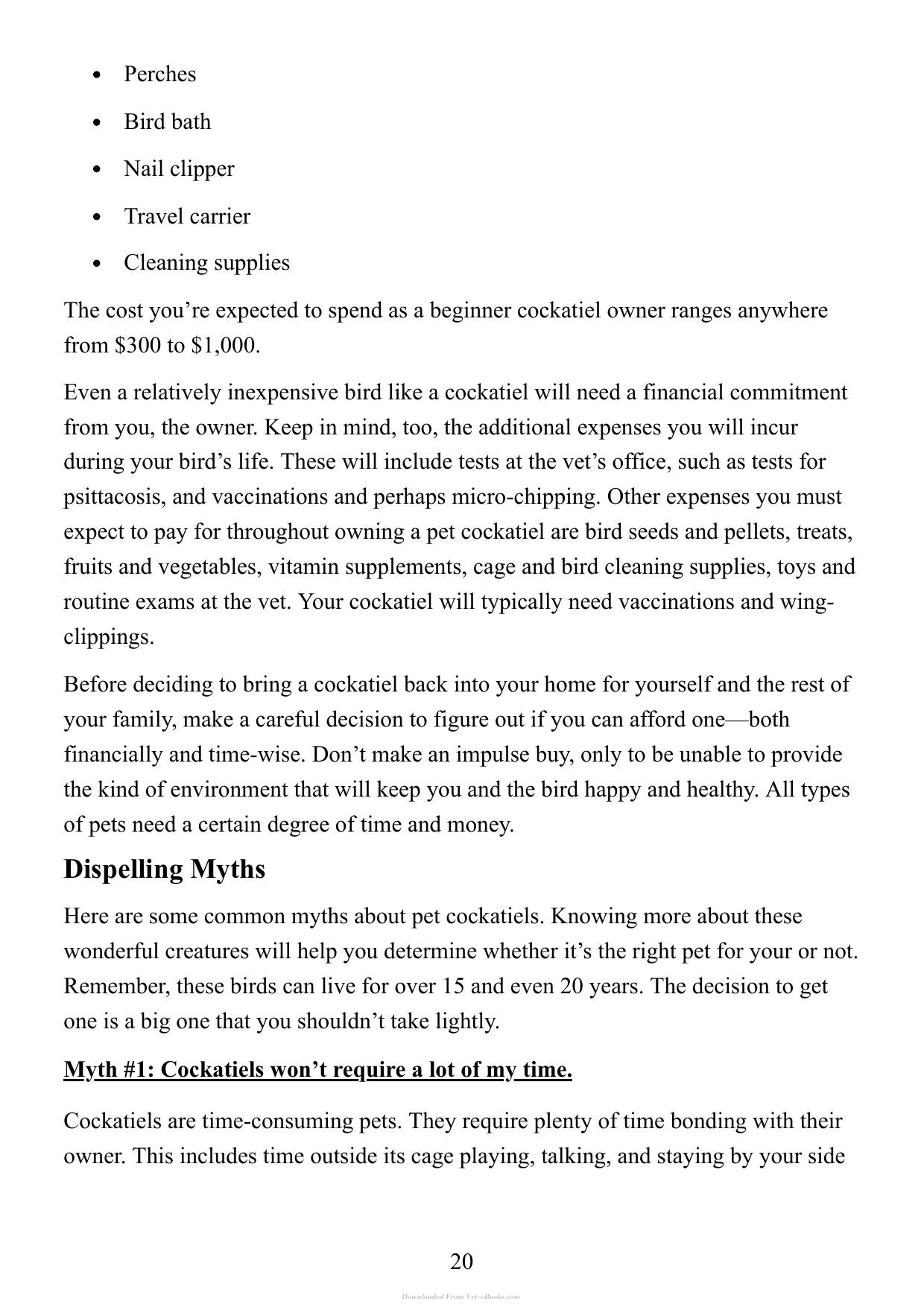 Cockatiels The Essential Guide To Ownership Care And Training For Your Pet