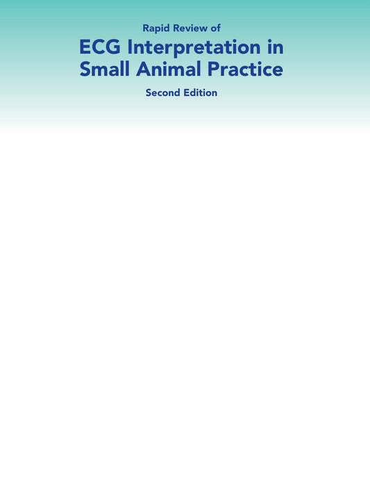 Look Inside page 2 - Rapid Review of ECG Interpretation in Small Animal Practice, 2nd Edition