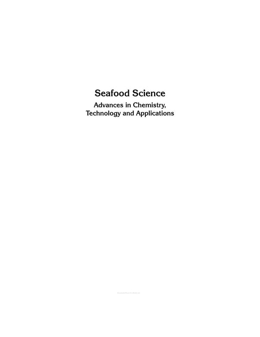 Look Inside sample page 2 - Seafood Science Advances In Chemistry Technology And Applications