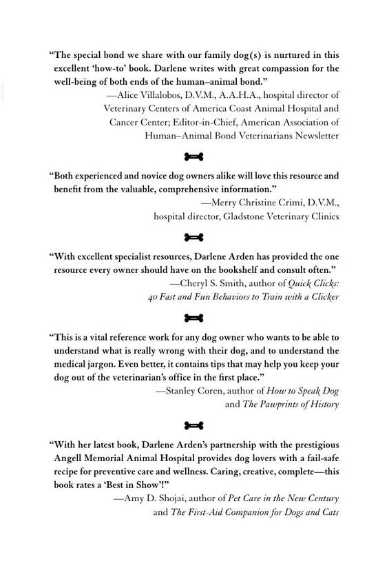 Look Inside sample page 2 - The Angell Memorial Animal Hospital Book Of Wellness And Preventive Care For Dogs