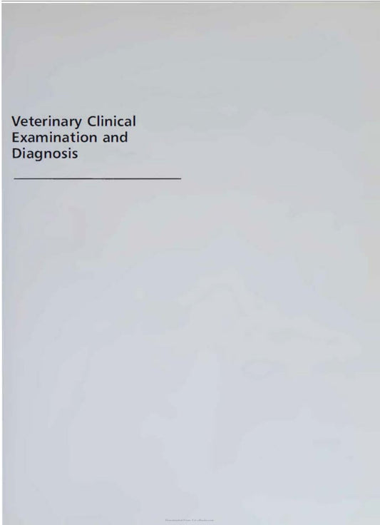 Look Inside page 2 - Veterinary Clinical Examination And Diagnosis