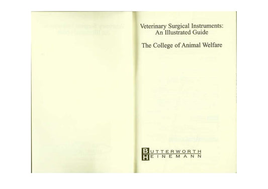 Look Inside page 2 - Veterinary Surgical Instruments An Illustrated Guide