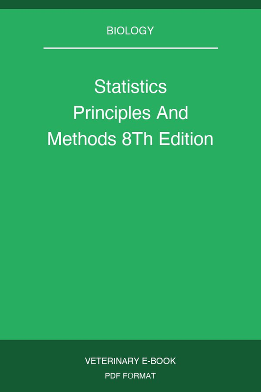 Statistics Principles And Methods 8Th Edition