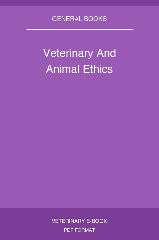 Veterinary And Animal Ethics