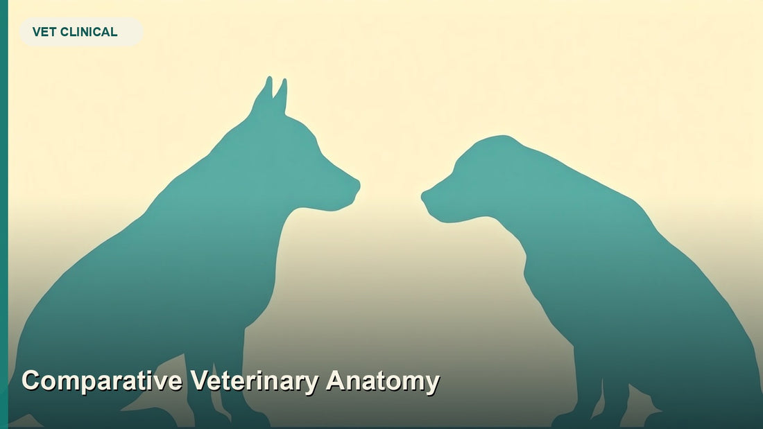 Comparative Veterinary Anatomy: One Body Plan Across Species — GlobalVetCo