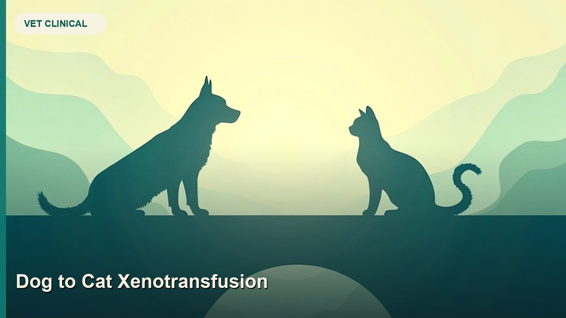 Dog-to-Cat Xenotransfusion: Last-Resort Emergency Rules — GlobalVetCo