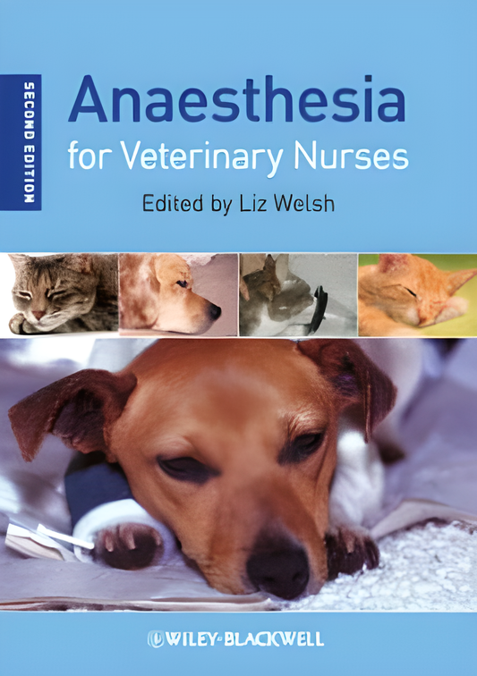 Anaesthesia for Veterinary Nurses 2nd Edition - HD Cover