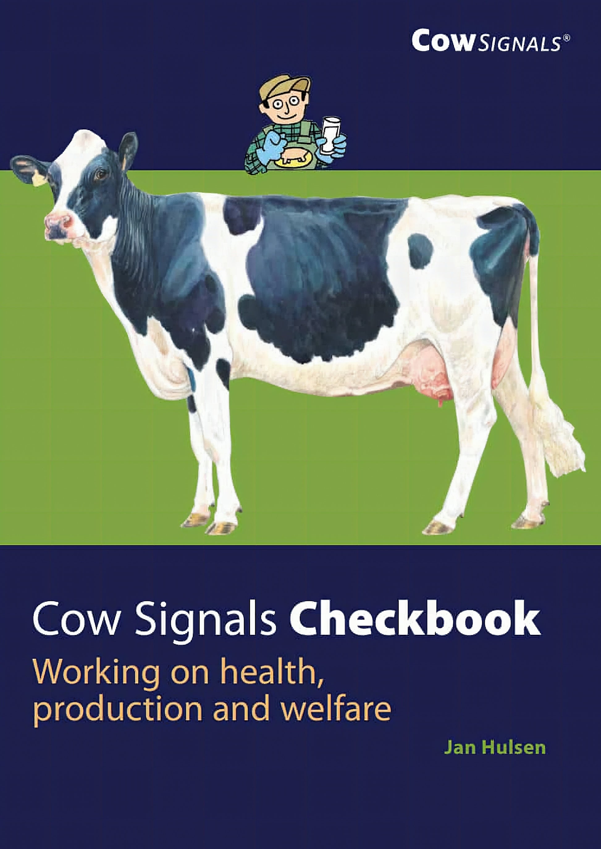 Cow Signals Checkbook Working On Health Production And Welfare
