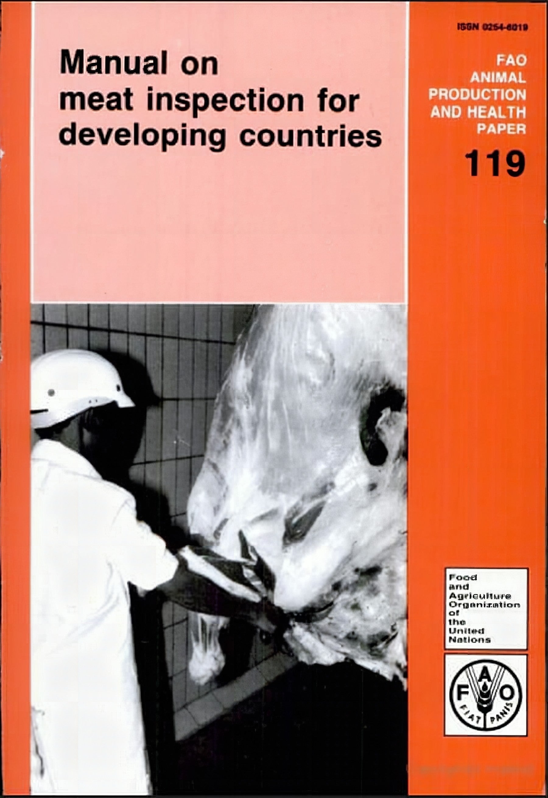 Manual On Meat Inspection For Developing Countries