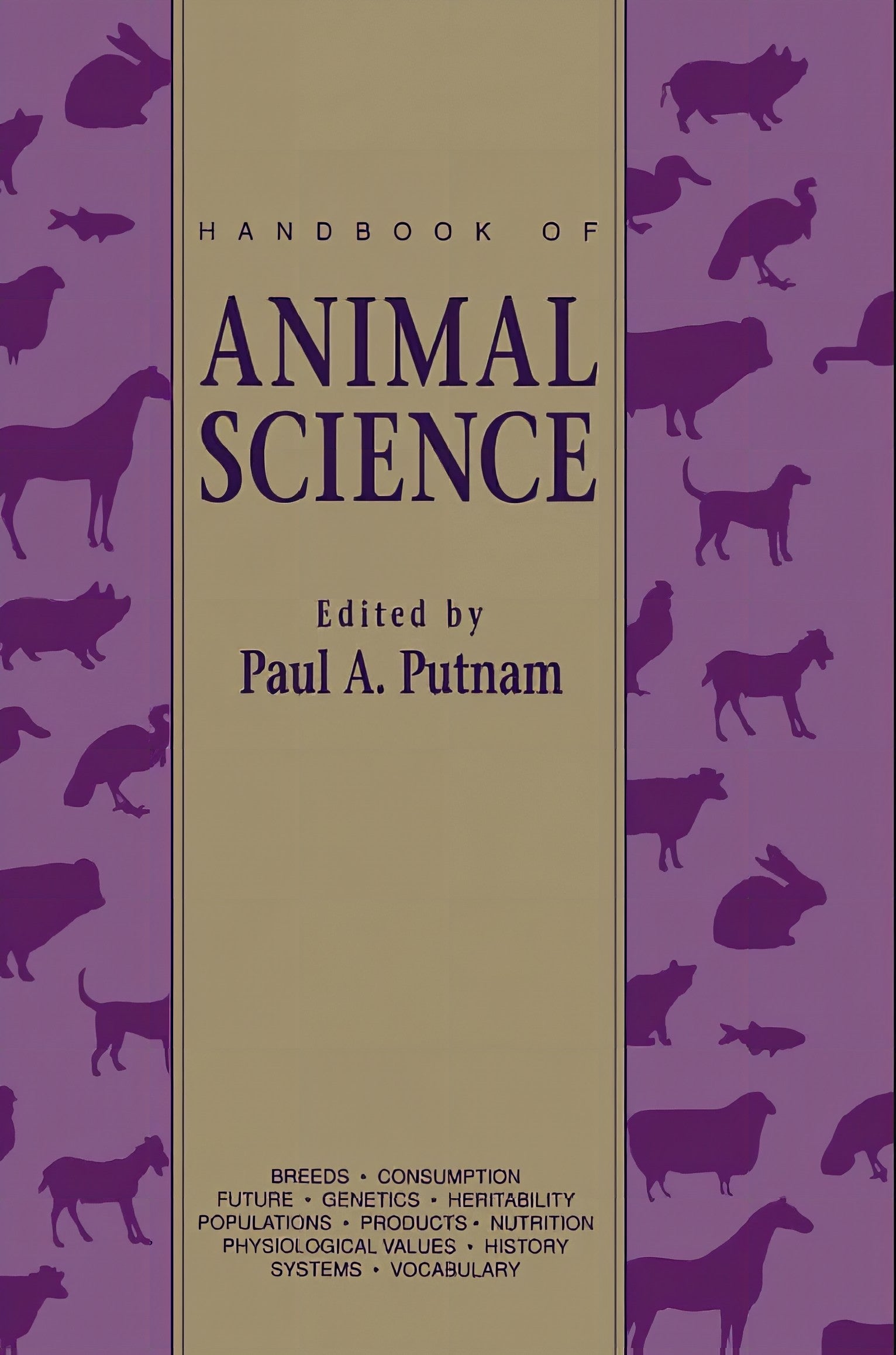 Handbook Of Animal Science