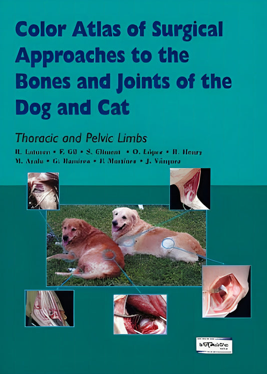 Color Atlas Of Surgical Approach To The Bones And Joints Of The Dog And Cat