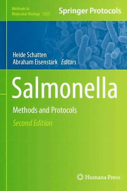 Salmonella Methods And Protocols 2Nd Edition