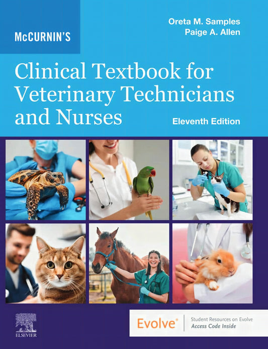 Mccurnins Clinical Textbook For Veterinary Technicians And Nurses 11Th Edition