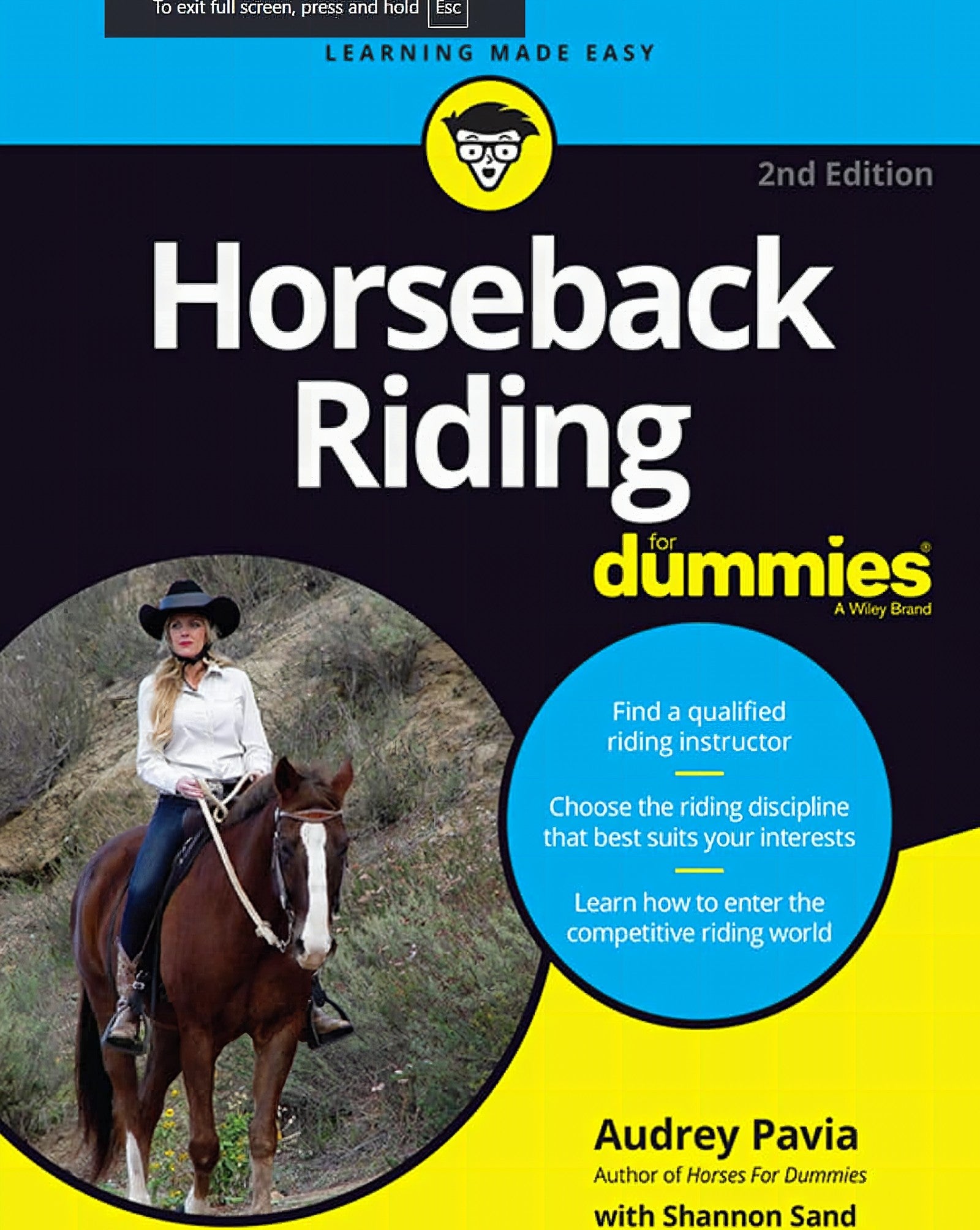 Horseback Riding For Dummies 2Nd Edition