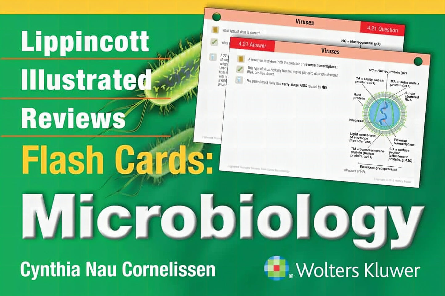 Lippincott Illustrated Reviews Flash Cards Microbiology