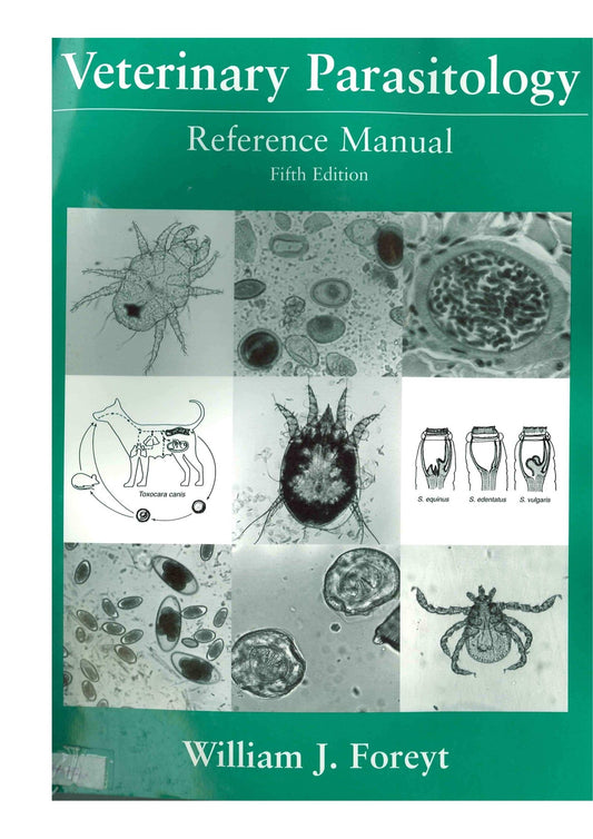 Veterinary Parasitology Reference Manual 5Th Edition