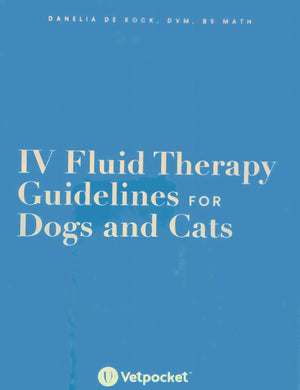 Vetpocket Iv Fluid Therapy Guidelines For Dogs And Cats