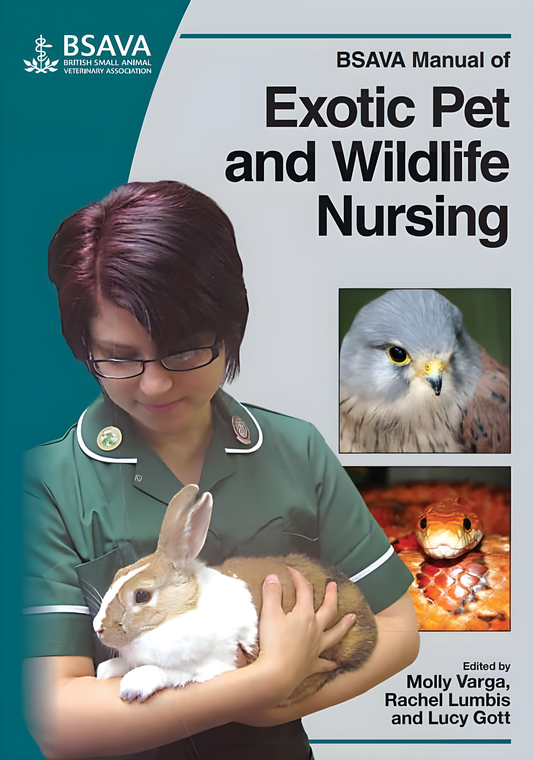 bsava manual of exotic pet and wildlife nursing", - Original Cover