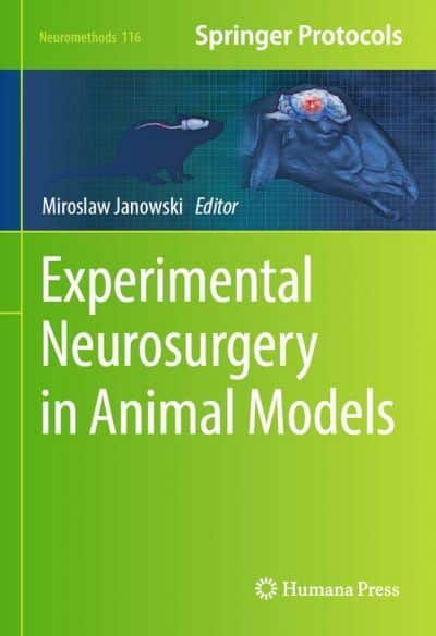 Experimental Neurosurgery In Animals Models